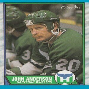 John Anderson - 1989 O Pee Chee Hockey Card